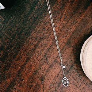 AVON letter necklace